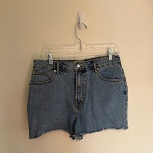 Everlane way high denim short